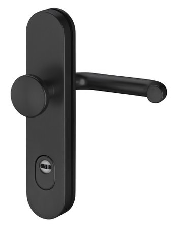 SI-Wechselgarnitur Logo 8755/0772 LS,15mm,ES1,ZA72/8 RAL 9005,TS35-45 - edi