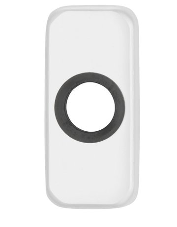 Drückerrosette Keto 2034 innen,oval o. Nr. ,F9016 - edi