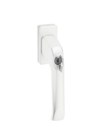 Fenstergriff Mimas 1003/2035 abschliessbar ,100N·m,eck,7/35,gl.1400 RAL 9016 - edi