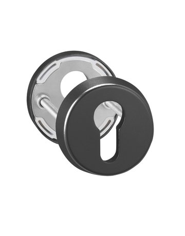 Schutzrosetten-Satz 6633/0000 rund,12mm,ES0/PZ,RAL9005,TS65-68 - edi