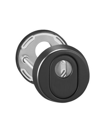 Schutzrosetten-Satz 7156/0000 rund,15mm,ES0,ZA/PZ,RAL9005,TS65-68 - edi