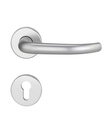 Drückergarnitur Riva 5914/8603 Rosette rd,PZ,8,ER,TS40-65 - edi