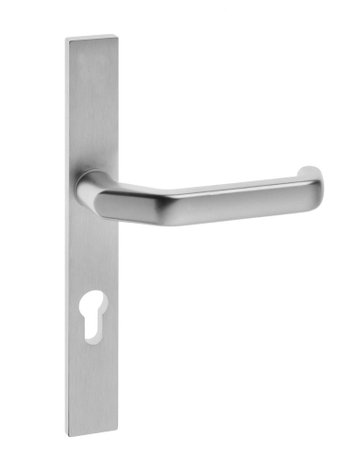 Drückergarnitur PAN 2320/9203 LS eck,PZ92/8,F1,TS 68-75,o. Nr. - edi