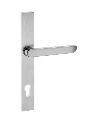 Drückergarnitur PAN 2320/9000 LS eck,PZ92/8,F1,TS 68-75,o. Nr. - edi