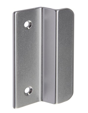 Ziehgriff,ohne Steg,65mm,Aluminium 9510,braun beschichtet - edi