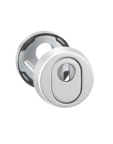 Schutzrosetten-Satz 7156 rd,15mm,ES0,ZA/PZ,RAL 8077,TS65-68 - edi