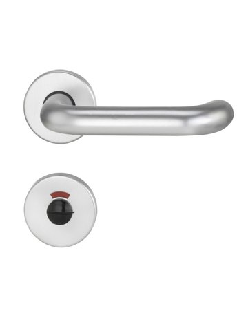 Drückergarnitur Riva 5903/8704 Rosette rd,WC/SS,8,F1,TS40-59 - edi