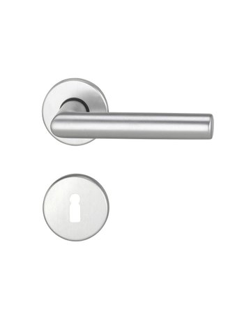 Drückergarnitur Riva 5908/8501 Rosette rd,BB,8,F1,TS40-65 - edi
