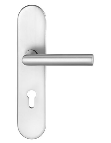 Drückergarnitur Targa/L 5808/7203 LS oval ,PZ72/8,F1,TS40-65 - edi