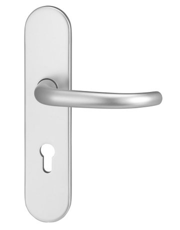 Drückergarnitur Targa/L 5814/7203 LS oval ,PZ72/8,ER,TS40-65 - edi