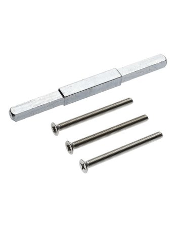 Montageset 160 Vierkant 8/10/8 L=160mm Schraube M6x90 Tst.78-82 verzinkt - edi