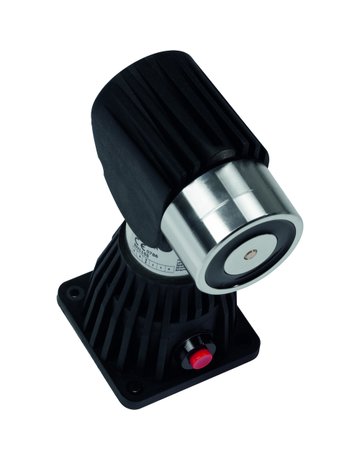 OT-Haltemagnet, mit Unterbrecherdrucktaster, EM 500 H, Mat.komb., 490N, schwarz vz - dormakaba