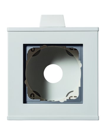 Aufputzgehäuse Profil 55 einfach, reinw, L 87mm, B 85mm, H 53mm - dormakaba