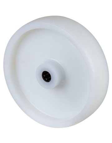 Kunststoff -Rad 200mm B10.202 Kunststoff weiß,Radk .Kunststoff ,RL Tragkraft 1.000 Kg BS ROLLEN