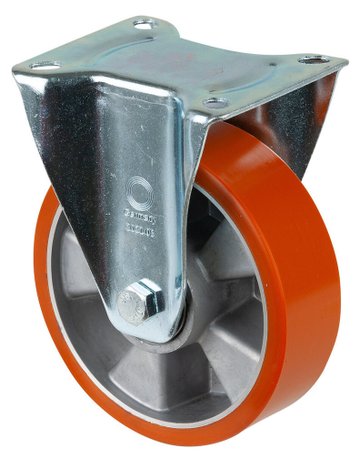 Bockrolle L410.B90 Rad Ø 160mm 300kg, St ahl verzinkt - BS ROLLEN