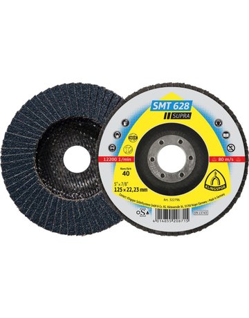 Schleifmopteller SMT628 115mm K120 ger. Klingspor