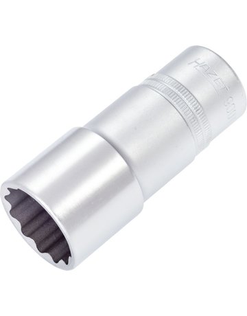 Steckschlüsseleinsatz 12-kant 1/2"" 27mm lang Hazet