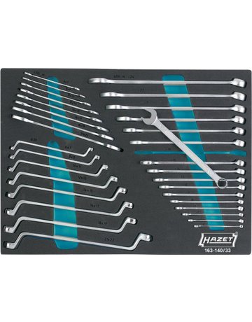 Werkzeugmodul 3/3+ Schlüssel 163-140/33 Hazet