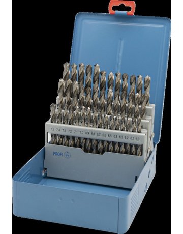 Spiralbohrer -Stz D338N geschliffen 6,0-10,00mm HS S PTG - RATIOLINE