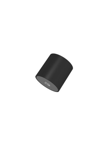 Gummi-Metall-Puffer zylindrisch Typ C D1 00xH40mm M16 NR57 - Neutral