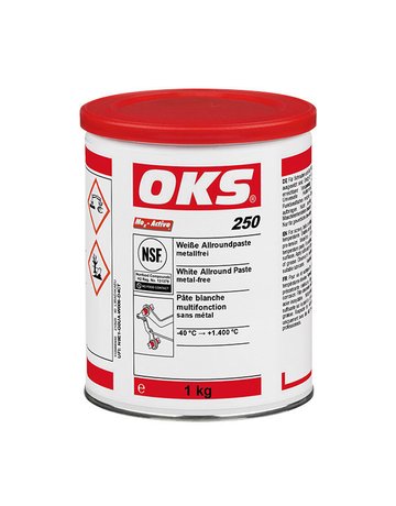 Weiße Allroundpaste metallfrei OKS 250 1 kg