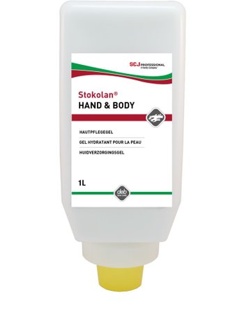 Stokolan Hand & Body Hautpflege 1.000 ml Softflasche für normale Haut