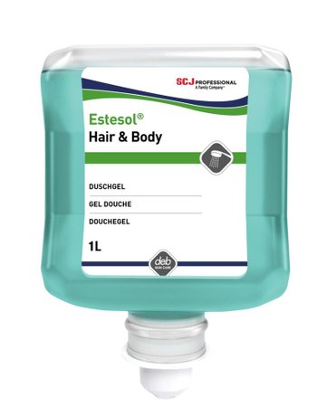 Estesol hair&body Duschgel und Shampoo 1 l Kartusche
