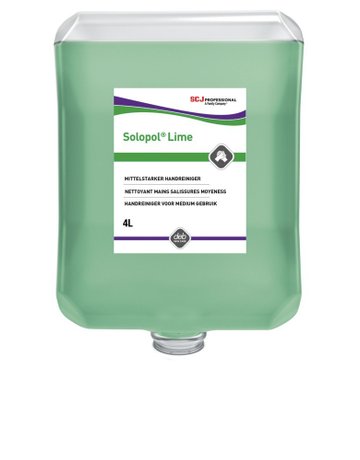 Solopol Lime Handreinigungspaste 4 l Kar tusche Hautreinigung-Mittelstark - Stoko