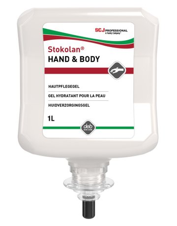 Stokolan Hand & Body Hautpflege 1 l Kart usche für normale Haut