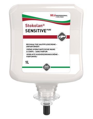Stokolan Sensitive PURE Hautpflegecreme 1 l Kartusche empfindliche Haut