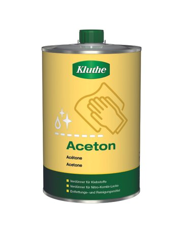 Aceton 1l Dose Aceton Reinigungs- Entfet tungsmittel - Kluthe