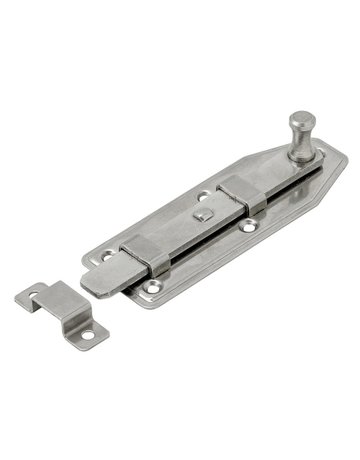 Fensterriegel 100x35mm gerade, Edelstahl V2A - VORMANN