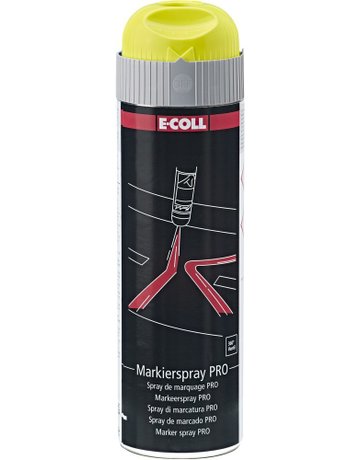 PRO Markierspray 500ml gelb E-COLL