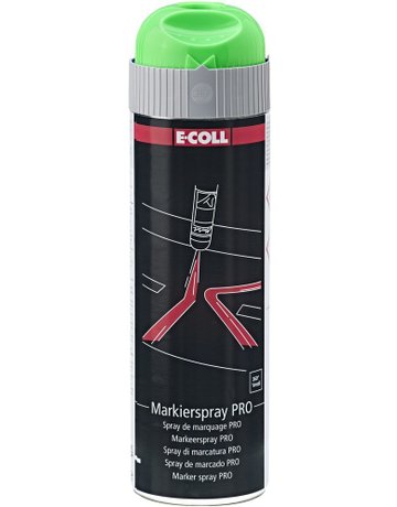 PRO Markierspray 500ml grün E-COLL