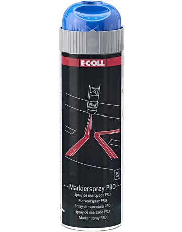 PRO Markierspray 500ml blau E-COLL