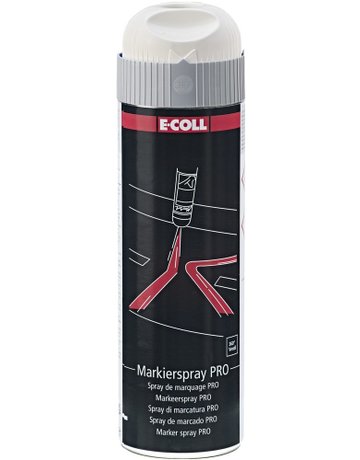 PRO Markierspray 500ml weiß E-COLL