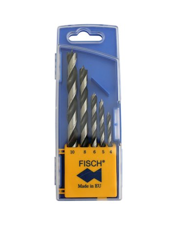 Holzspibo.Stz.WS Standard 5-tlg. 4-10mm R Fisch