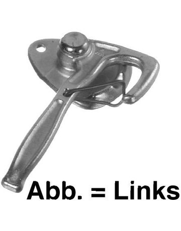 Winkelhebelverschluss Nr. 3990 verzinkt ls. - Neutral