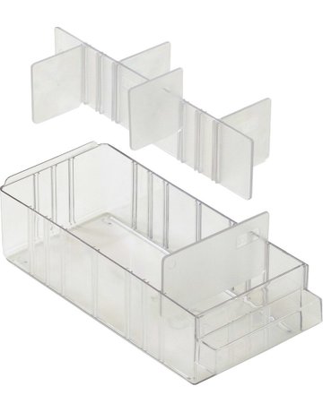 Ersatzschublade Typ150-1 B67xT153xH41 mm transparent RAACO