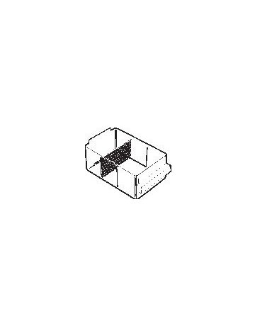 Ersatzschublade Typ150-2 B91xT154xH64 mm transparent RAACO
