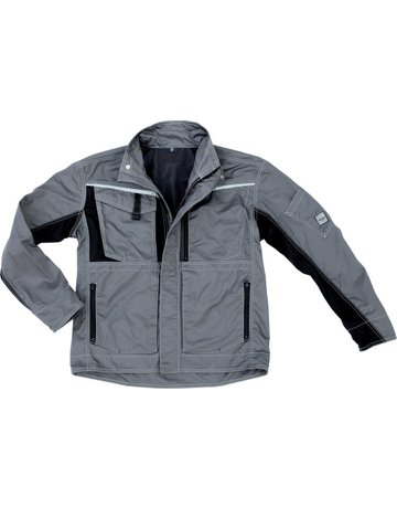 Arbeitsjacke Champ, Gr. 2XL, grau/schwar z Excess - EXCESS PROFESSIONAL WORKWEAR