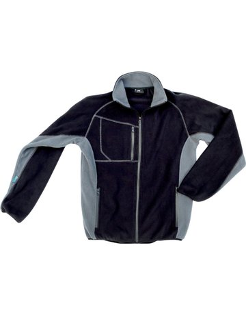 Fleecejacke Champ, Gr. S, schw./grau Exce ss - EXCESS PROFESSIONAL WORKWEAR