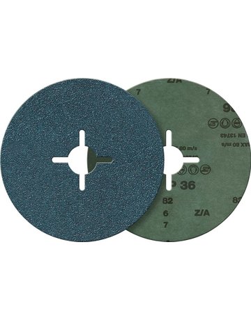 Fiberschleifscheibe Zir.Kor.115mm K 24 F ORTIS - fortis