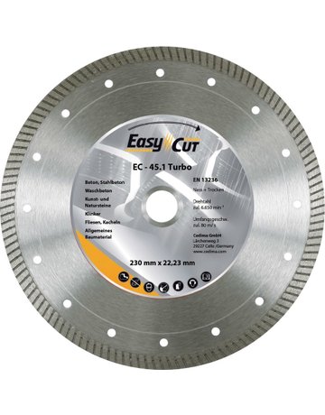 Trennscheibe Diamant EC-45.1 180x1,6x10x 22,23/25,4mm CEDIMA