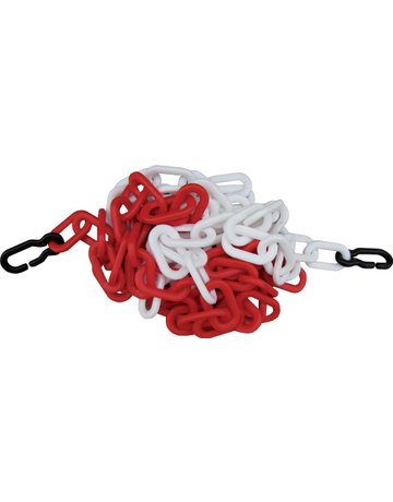 Kunststoffkette r/w L 3m, inkl. 2 Haken - TEMKA