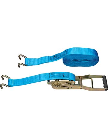 Langhebel-Zurrgurt 50mm 10m 5T U-Haken - Neutral