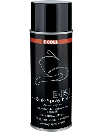 Zink-Spray hell 400ml silbergrau E-COLL EE