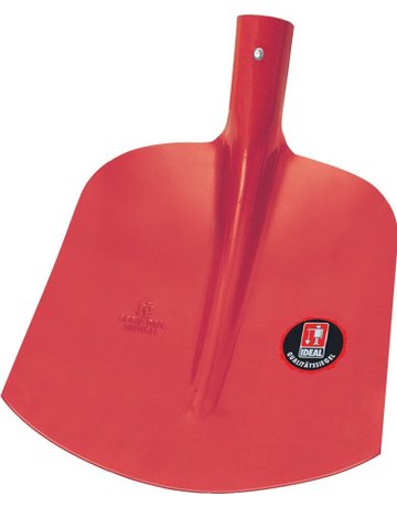 Holländer Sandschaufel m. E-Stiel, rot, Gr. 2 - Ideal