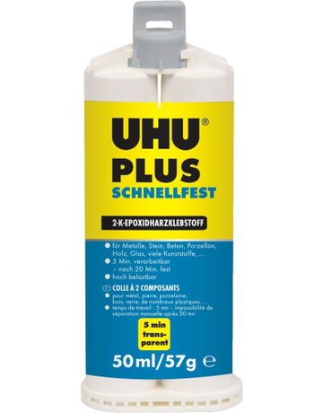 UHU PLUS SCHNELLFEST DK Kartusche 50ml