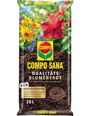 Blumenerde 20 L Compo-Sana